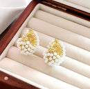 Brinco de Pérolas Revella Joias 